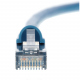 1 meter CAT6A SSTP Patch Cable Blue