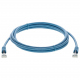 1 meter CAT6A SSTP Patch Cable Blue
