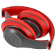Casti Radio/MP3/TF/mic compatibile cu Bluetooth P15 Roșii