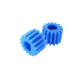 Blue M0.5 Plastic Gear for 4 mm D Shaft