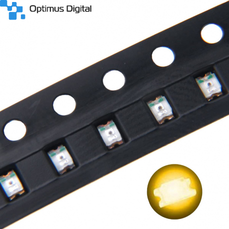 Set 10 LED-uri Galbene 0805