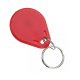 Red Keyring  with RFID 13.56MHz Tag