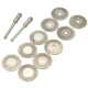 20 mm Diamond Discs for Cutting and Grinding (10 pcs)