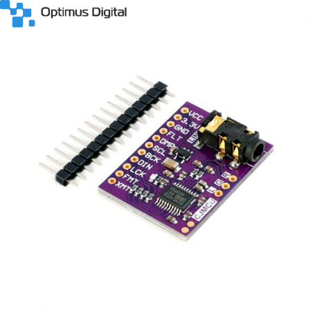 Modul Audio Stereo DAC PCM5102A cu Interfață PCM 32-biți 384 kHz