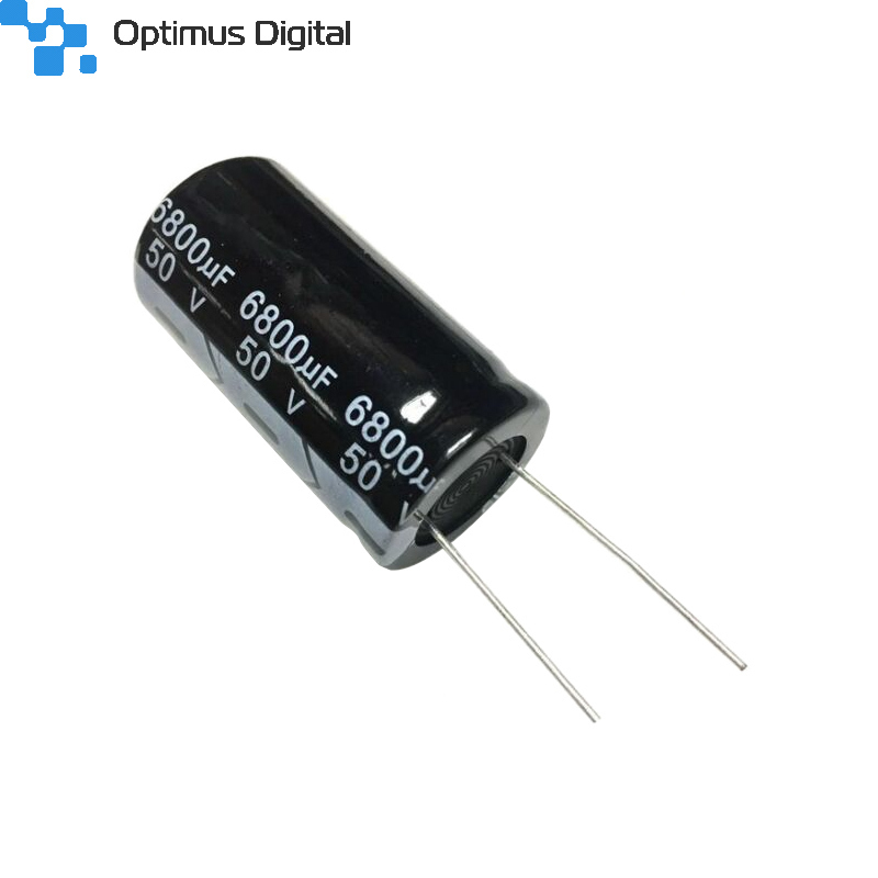 Condensatore Elettrolitico 50V 6800uF 22x40mm - Alluminio, ±15%, Per Riparazioni Elettroniche E Giocchi LCD