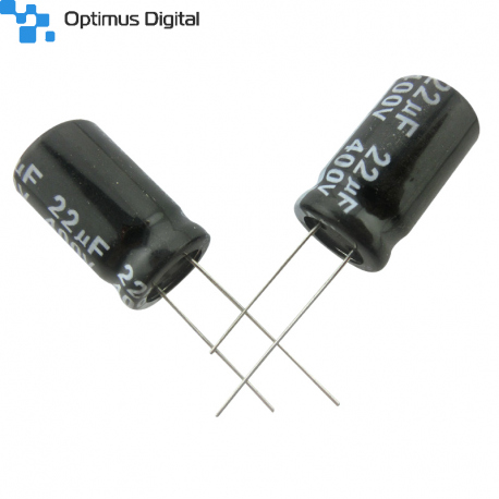 Electrolytic Capacitor 22 uF, 400 V