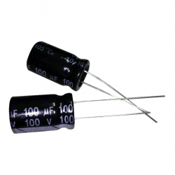 Condensator Electrolitic 100 uF, 100 V