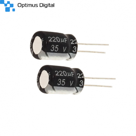 Electrolytic Capacitor 220 uF, 35 V