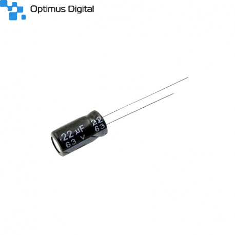 Electrolytic Capacitor 22 uF, 63 V