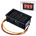 0-100 V Panel Voltmeter with 3 Wires