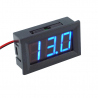 Blue Panel Voltmeter (5 - 120 V)
