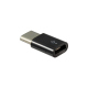USB Micro-B to USB-C Adapter, Black