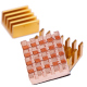 Set de Radiatoare din Aluminiu și Cupru pentru Raspberry Pi 4 (Portocalii)