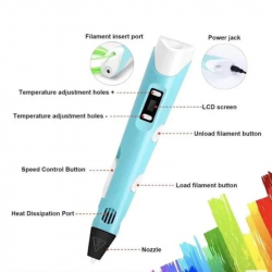 3D Printing Pen (Blue)