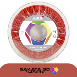 Filament Sakata 3D 3D ABS-E - Roșu Teja 1.75 mm 1 kg