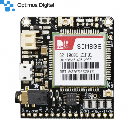Adafruit FONA 808 - Mini Modul GSM + GPS