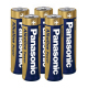  Set of 4 Panasonic LR6 / AA Alkaline Batteries