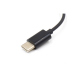 Cablu Adaptor USB Tip C la Audio Negru