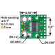 Senzor de Curent ACS709 (de la -75 A la +75 A)