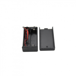Battery Case with Cover (2 x R6)