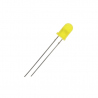 LED Galben de 3 mm cu Lentile Difuze