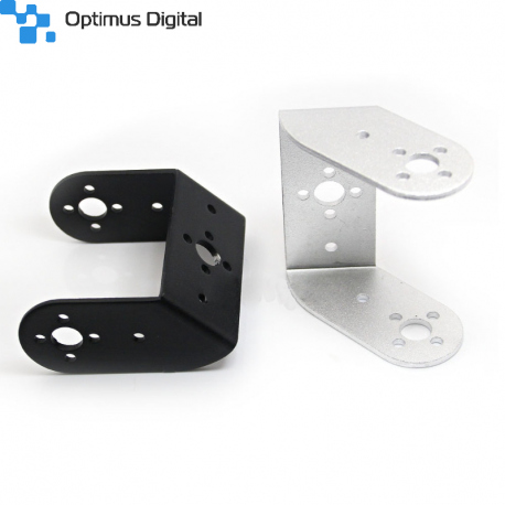 Aluminium Bracket, 54mm FK-XS-001 U Shape, Diagonal