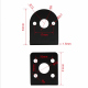 Mounting Bracket for 25 mm Motors