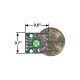 Senzor de Curent ACS711EX (de la -31 A la +31 A)