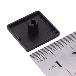 Black Plastic Cover for 20x20 mm V-Slot Profiles