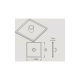 Capac de Plastic pentru Profilele V-Slot de 20x20 mm