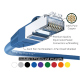 Cablu CAT6A SSTP 20 m Albastru