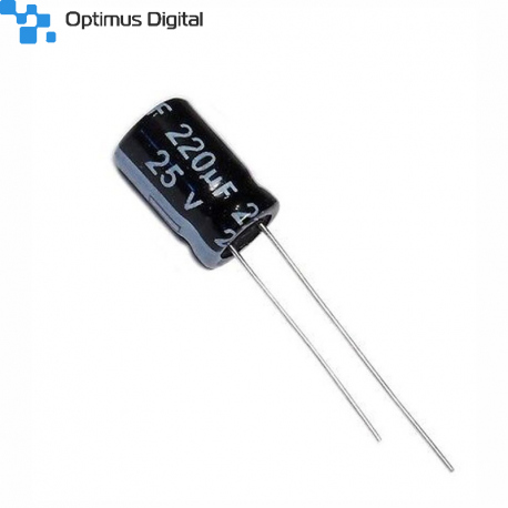 Electrolytic Capacitor 220 uF, 25 V