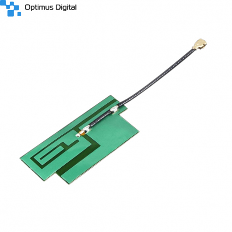 GSM/Cellular Antenna Quad Band Slim Sticker Type 3dBi uFL