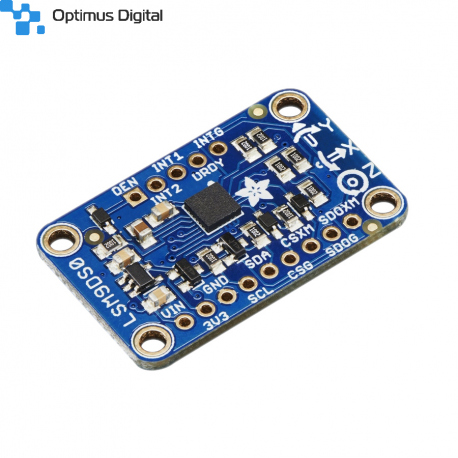  Adafruit 9-DOF Module and LSM9DS0 Temperature Sensor