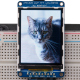 Display LCD TFT 320x240 de 2.2'' cu Slot MicroSD