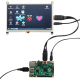 Display Adafruit 7'' 800 x 480 cu Touchscreen și Intrare Compatibila cu HDMI