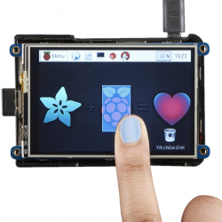 Display Adafruit TFT 3.5'' 480 x 320 cu Touchscreen pentru Raspberry Pi