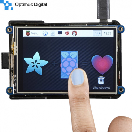 TFT 3.5'' 480 x 320 Adafruit Display with Touchscreen for Raspberry Pi