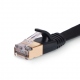 Ultra Performant Flat CAT7 Black 2 m Network Cable