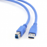 Cablu USB 3.0 Mufă A, Mufă B, 1m