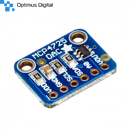 Modul Adafruit DAC MCP4725 cu Rezoluție de 12 Biți și Interfață I2C