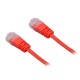 UTP Flat Cable, CAT6, Red, 5 m