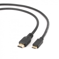 High speed mini HDMI cable with Ethernet, 10 ft