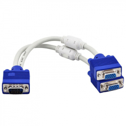 2 x VGA Splitter with 20cm Cable