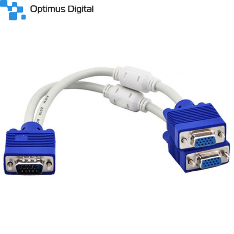 2 x VGA Splitter with 20cm Cable