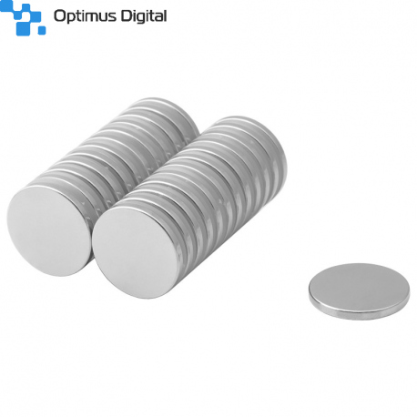 Magnet Disc din Neodim 20x2 mm N38