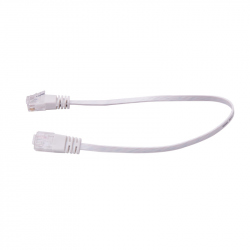 UTP Flat Cable, CAT6, White, 5 m