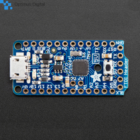 Adafruit Pro Trinket - 5V 16MHz (compatibil cu Arduino)