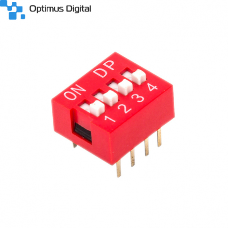 Red DIP Switch (4p)
