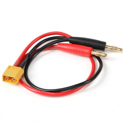 Charge Cable w/ Male XT60 4 mm Banana Plug